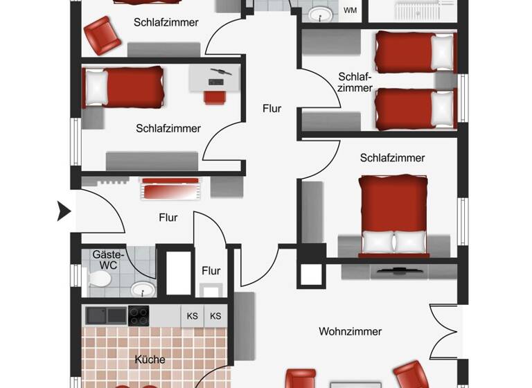 Einfamilienhaus zum Kauf 340.000 € 5 Zimmer 100 m² 1.041 m² Grundstück Dorfstraße 18b Hoikendorf Grevesmühlen / Hoikendorf 23936