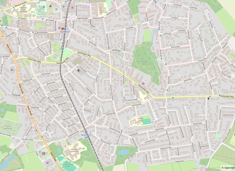 Grundstück zum Kauf 620.000 € 1.403 m² Grundstück Harksheider Weg Quickborn 25451
