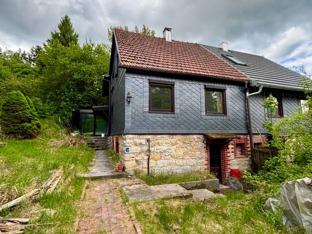 Doppelhaushälfte zum Kauf 165.000 € 6 Zimmer 178 m² 1.733 m² Grundstück Schalkau Schalkau 96528