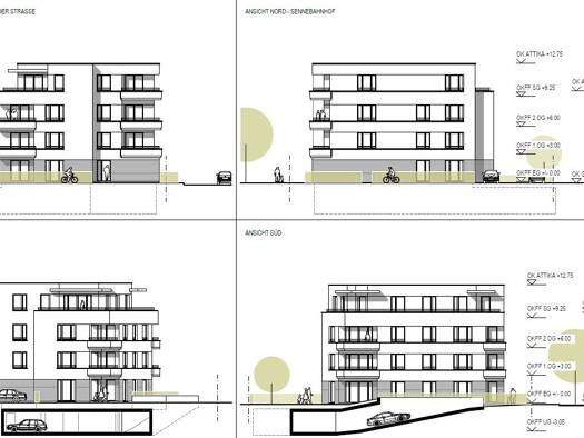 Penthouse zum Kauf - Erstbezug provisionsfrei 209.900 € 1,5 Zimmer 42,3 m² 2. Geschoss frei ab 01.06.2028 Sennelager Paderborn - Sennelager 33104