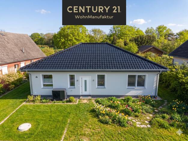Bungalow zum Kauf - Erstbezug 449.000 € 5 Zimmer 118 m² 1.216 m² Grundstück frei ab sofort Grüntal Sydower Fließ 16230