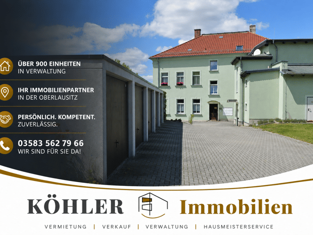 Wohnung zur Miete 300 € 2 Zimmer 58 m² EG Hauptstraße 49 Neugersdorf Ebersbach-Neugersdorf 02727