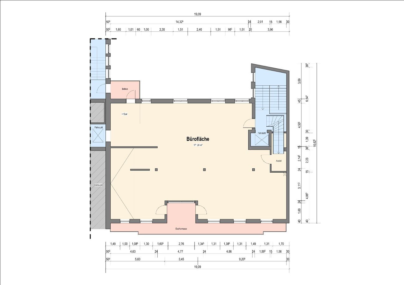 Bürogebäude zur Miete 171,2 m²<br/>Bürofläche Mitte Hannover 30159