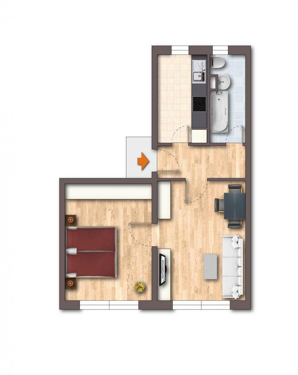 Wohnung zur Miete 284 € 2 Zimmer 47,2 m²<br/>Wohnfläche 1.<br/>Geschoss 01.01.2025<br/>Verfügbarkeit H.-Heine-Straße 20 Braunsbedra Braunsbedra 06242