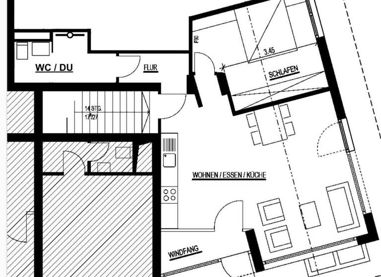 Wohnung zum Kauf provisionsfrei 269.000 € 4,5 Zimmer 134 m² EG Hohenheimer Str. 11 Leinfelden 70771