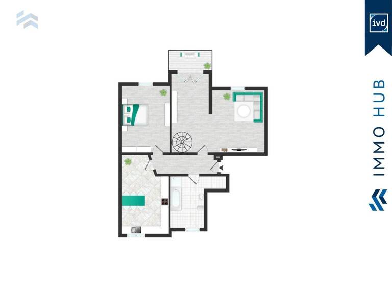 Maisonette zum Kauf 169.000 € 3 Zimmer 58,6 m² 3. Geschoss Gohlis-Nord Leipzig 04157