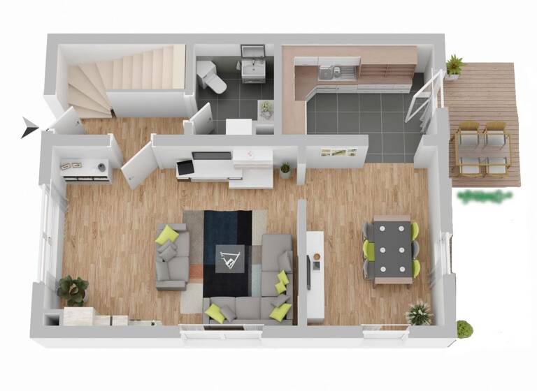 Einfamilienhaus zum Kauf provisionsfrei 229.000 € 5 Zimmer 118 m² 270 m² Grundstück Unterleichtersbach 97789