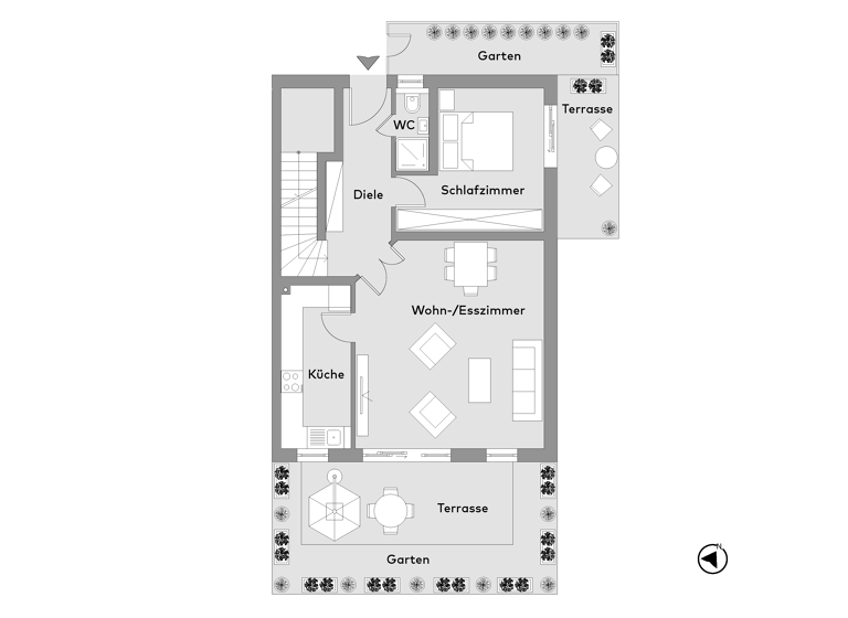 Wohnung zum Kauf 795.000 € 4 Zimmer 111 m²<br/>Wohnfläche 1.<br/>Geschoss 01.01.2026<br/>Verfügbarkeit Trudering-Riem München 81827