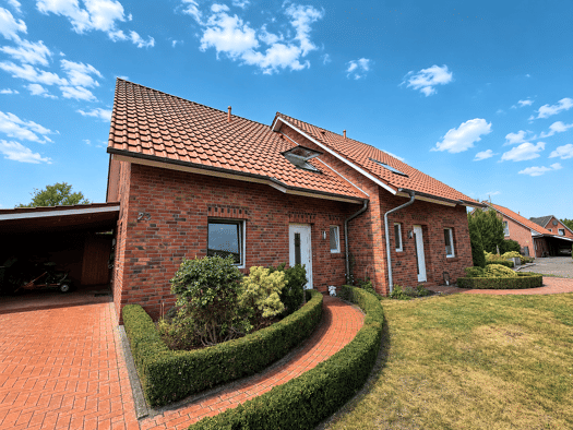 Doppelhaushälfte zur Miete 895 € 4 Zimmer 110 m² 360 m² Grundstück frei ab 01.11.2026 Loga Leer 26789