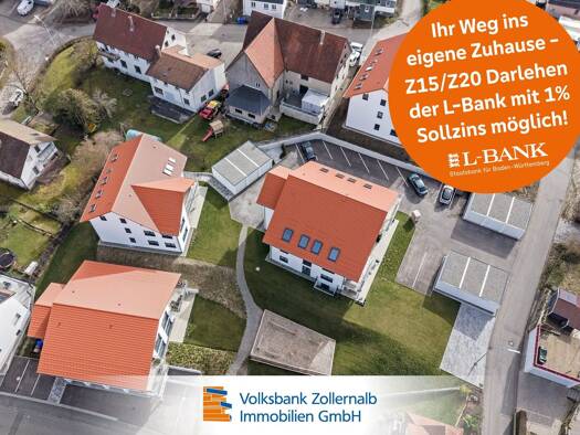 Wohnung zum Kauf provisionsfrei 333.000 € 3,5 Zimmer 84,9 m² Obere Dorfstraße 3 Dormettingen 72358