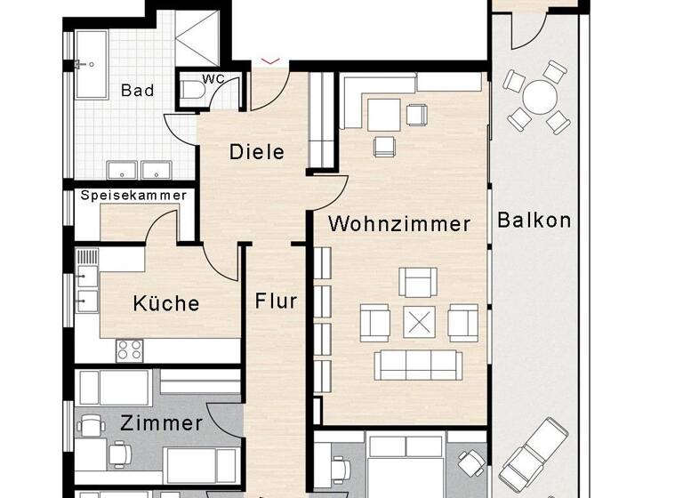 Wohnung zur Miete 1.600 € 4 Zimmer 160 m²<br/>Wohnfläche Pfäffingen Ammerbuch-Pfäffingen 72119