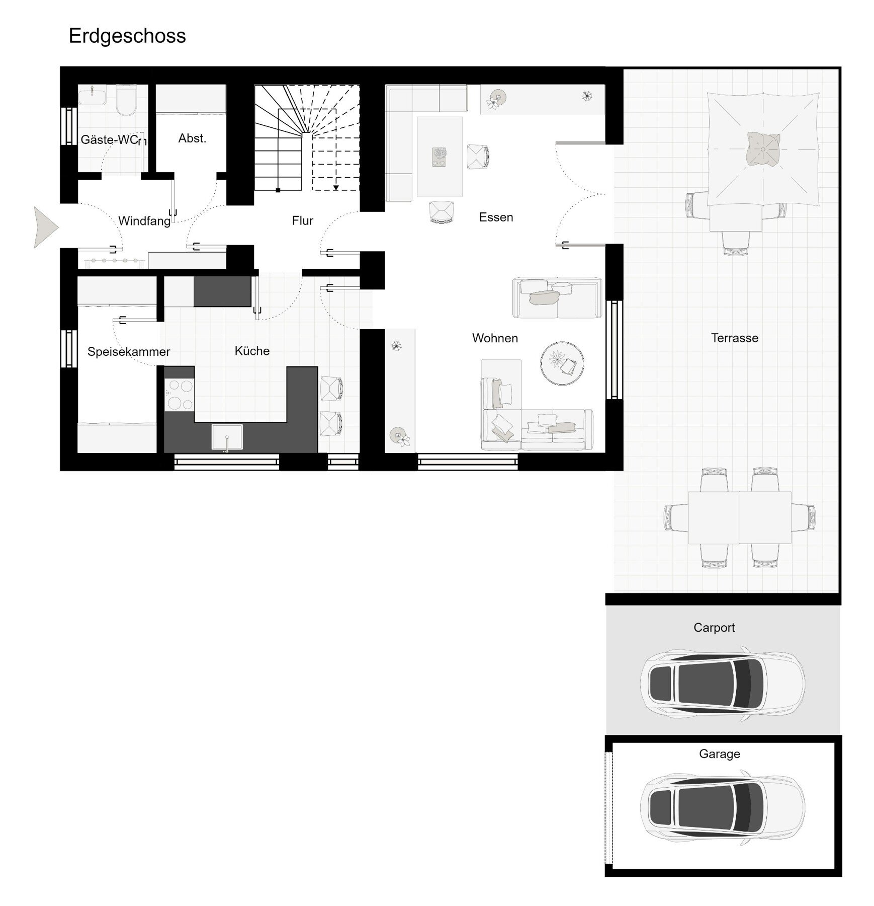 Doppelhaushälfte zum Kauf 629.000 € 5 Zimmer 184,5 m²<br/>Wohnfläche 322 m²<br/>Grundstück Altheim Essenbach / Altheim 84051