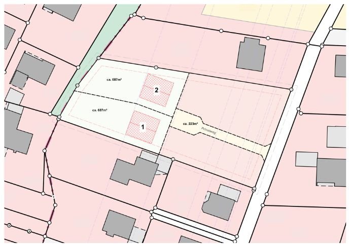 Grundstück zum Kauf 219.000 € 687 m²<br/>Grundstück Bechterdissen Leopoldshöhe 33818