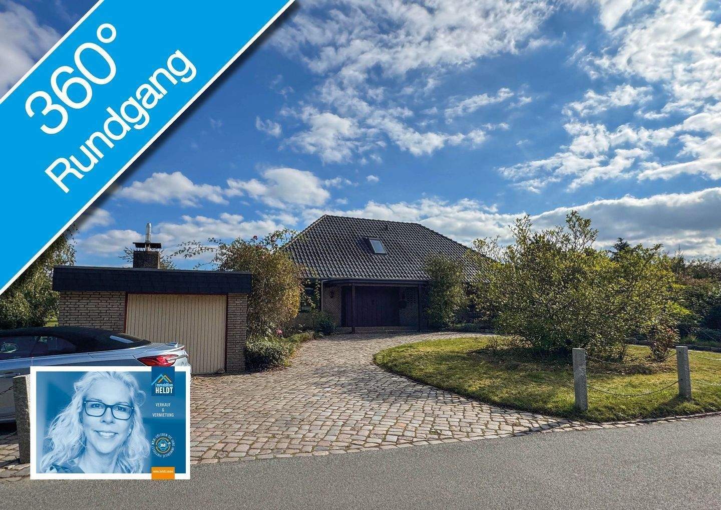 Immobilie in Ascheberg - FREI // dekadenter Winkelbungalow // großzügig // Dach ausgebaut mit Gauben // Eckgrundstück - Bild 2