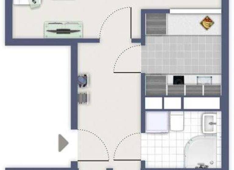 Wohnung zur Miete 352 € 3 Zimmer 57,5 m² 3. Geschoss frei ab 01.03.2026 Irkutsker Straße 20 Kappel Chemnitz 09119