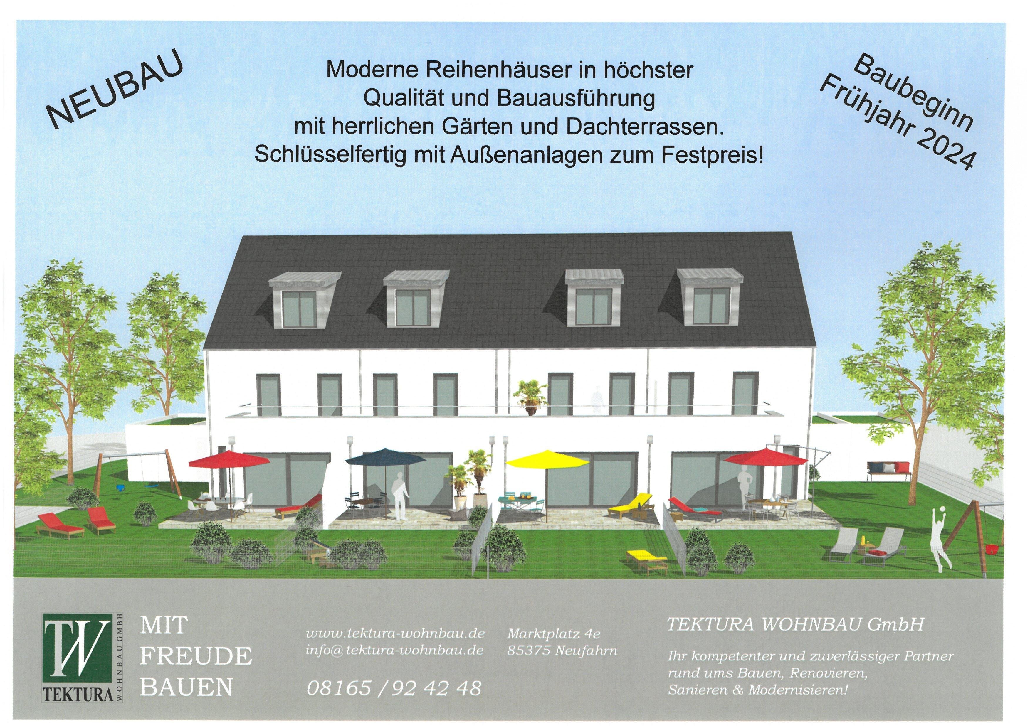 Reihenendhaus zum Kauf provisionsfrei 1.350.000 € 4 Zimmer 146 m²<br/>Wohnfläche 320 m²<br/>Grundstück Neufahrn Neufahrn bei Freising 85375