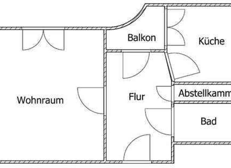 Studio zur Miete 523 € 1 Zimmer 37,8 m² 5. Geschoss frei ab 26.05.2026 Kiesselbachstraße 99 Holthausen Düsseldorf 40589