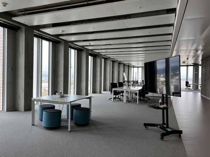 Büro-/Praxisfläche zur Miete 301 m²<br/>Bürofläche von 301 m² bis 301 m²<br/>Teilbarkeit Brüsseler Straße 1-3 Gallus Frankfurt am Main 60528