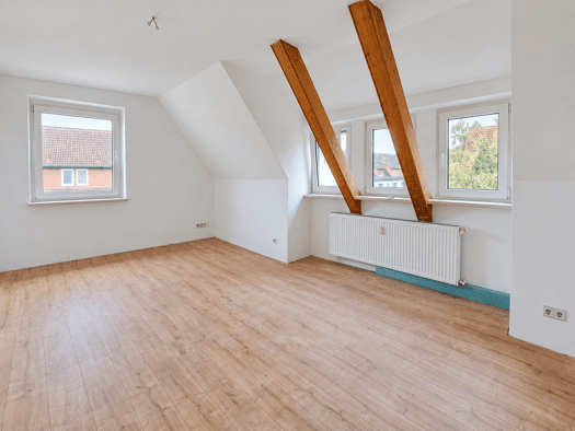 Wohnung zur Miete 460 € 3 Zimmer 54,3 m² 3. Geschoss frei ab 01.01.2027 Steinbacher Straße 32 Kitzscher Kitzscher 04567