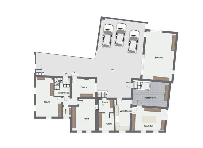 Mehrfamilienhaus zum Kauf 599.000 € 16 Zimmer 303 m² 630 m² Grundstück Muffendorf Bonn 53177