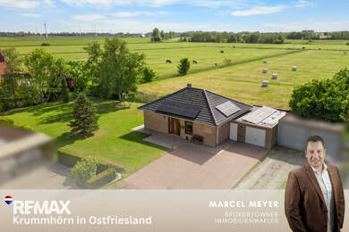 Bungalow zum Kauf 199.000 € 3 Zimmer 74 m² 987 m² Grundstück Groß-Midlum Groß Midlum 26759