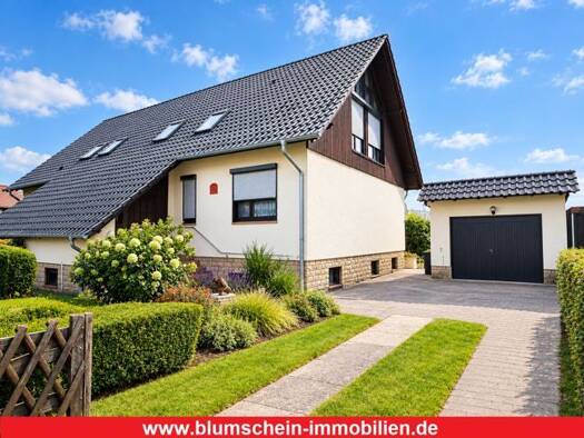 Doppelhaushälfte zum Kauf 219.000 € 4 Zimmer 120 m² 1.249 m² Grundstück frei ab sofort Nordhausen Nordhausen 99734