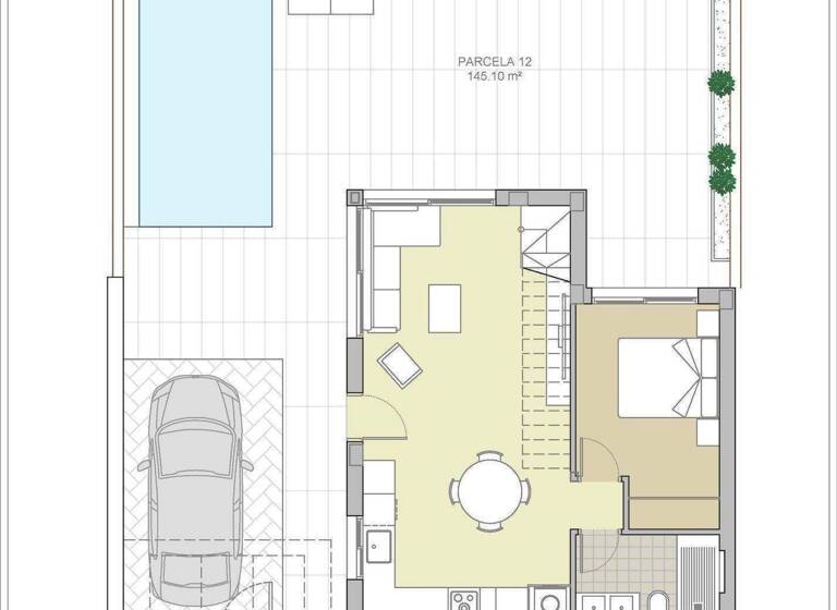 Villa zum Kauf - Erstbezug provisionsfrei 384.900 € 4 Zimmer 95 m² 147 m² Grundstück Orihuela