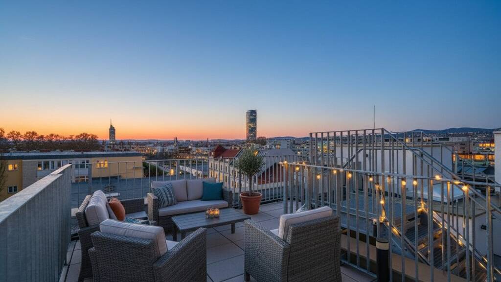 Wohnung zum Kauf - Erstbezug 749.700 € 3 Zimmer 98,3 m² 6. Geschoss Fahrbachgasse 6 Wien 1210