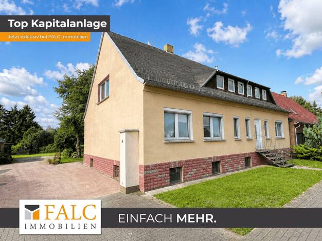 Mehrfamilienhaus zum Kauf als Kapitalanlage geeignet 289.000 € 10 Zimmer 250 m² 522 m² Grundstück Sabel Dolgen am See 18299