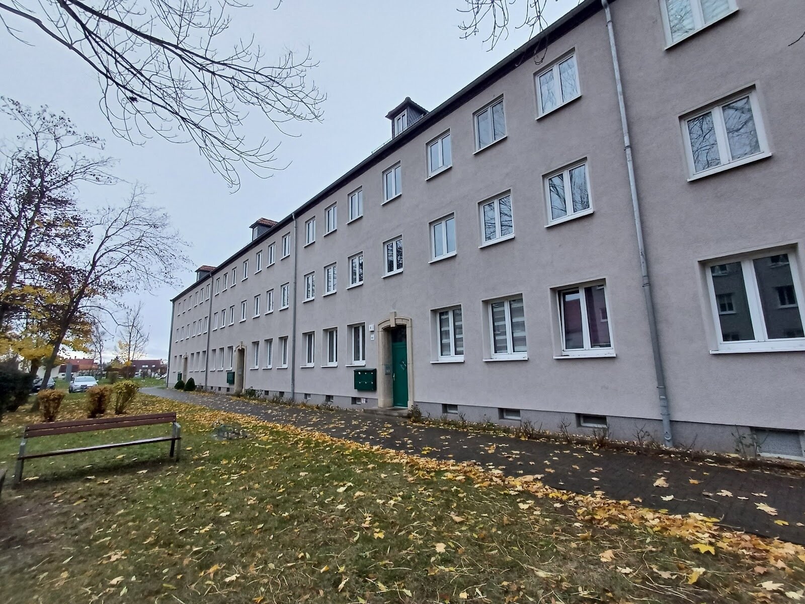 Wohnung zur Miete 301 € 3 Zimmer 50,1 m²<br/>Wohnfläche EG<br/>Geschoss Theodor-Körner-Str. 4 Merseburg Merseburg 06217