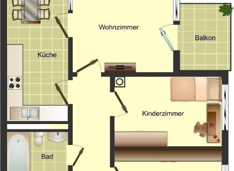 Terrassenwohnung zur Miete 826 € 3 Zimmer 74,3 m²<br/>Wohnfläche EG<br/>Geschoss 30.04.2025<br/>Verfügbarkeit Kurt-Tucholsky-Straße 15 Garath Düsseldorf 40595