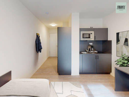 Studio zur Miete 485 € 1 Zimmer 19,3 m² 1. Geschoss frei ab 16.07.2026 Stephanstraße 7 St Peter Nürnberg 90478