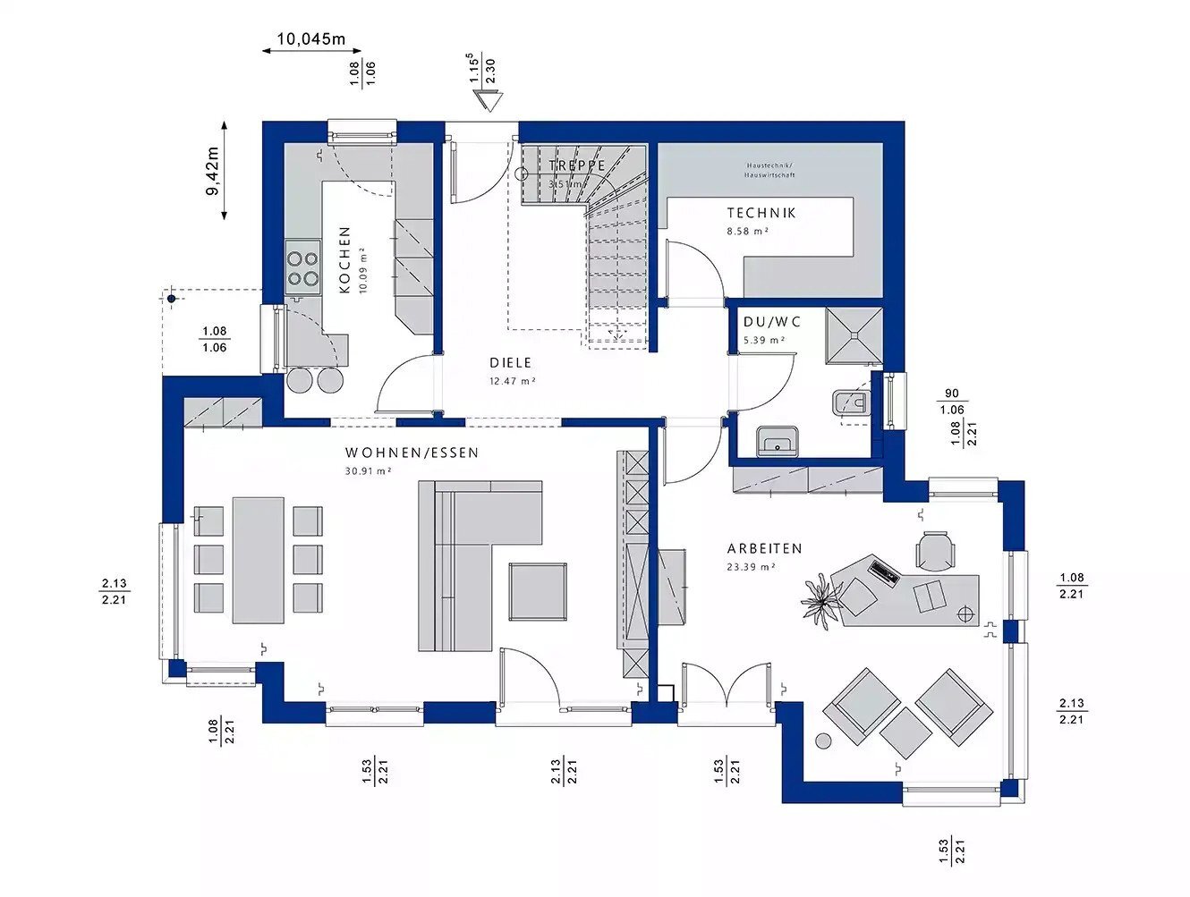 Haus zum Kauf 463.796 € 5 Zimmer 169 m²<br/>Wohnfläche 551 m²<br/>Grundstück Saal Saal an der Saale 97633