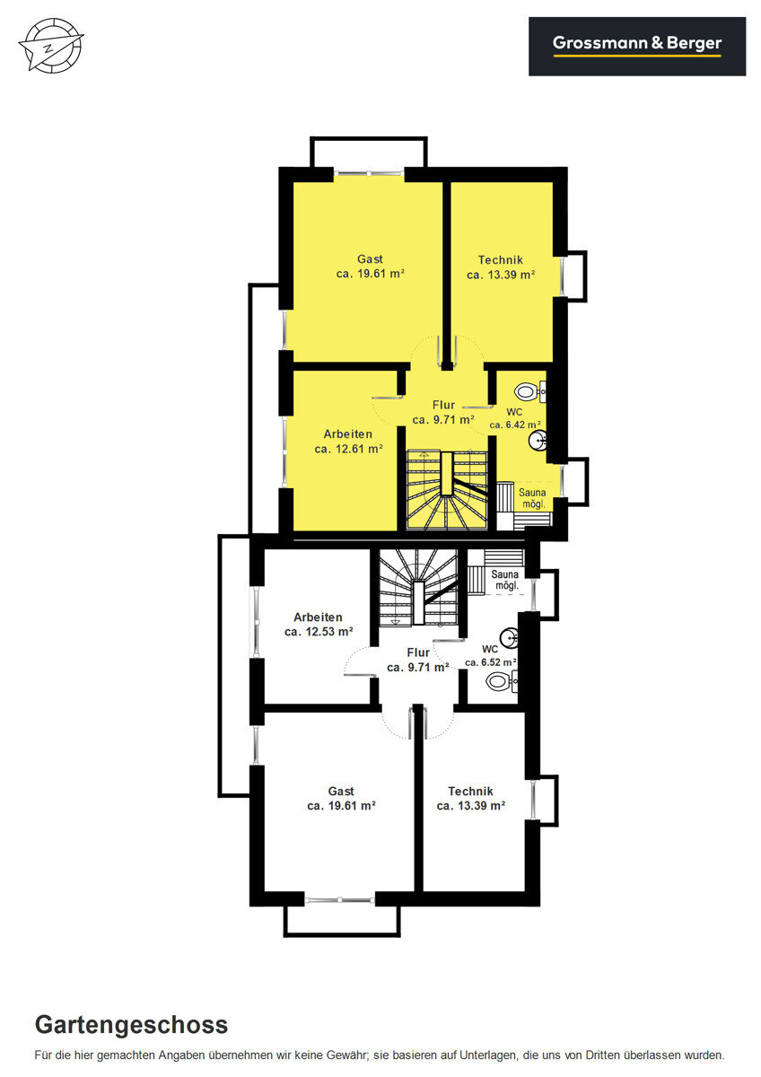 Stadthaus zum Kauf provisionsfrei 853.600 € 6 Zimmer 166 m²<br/>Wohnfläche 393 m²<br/>Grundstück Huulkamp 30 Lemsahl - Mellingstedt Hamburg 22397