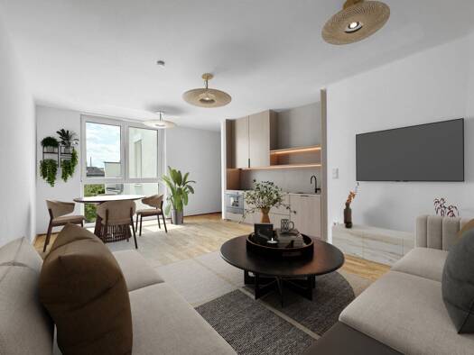 Wohnung zum Kauf - Erstbezug 232.618 € 1 Zimmer 34,3 m² 3. Geschoss Baumergasse 2a Floridsdorf 1210