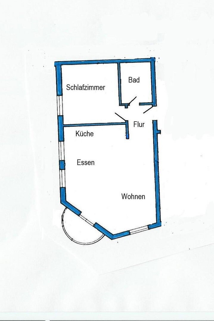 Wohnung zum Kauf provisionsfrei 255.000 € 2 Zimmer 54,5 m²<br/>Wohnfläche 4.<br/>Geschoss Friedhofstraße Mathildenschule Offenbach 63065