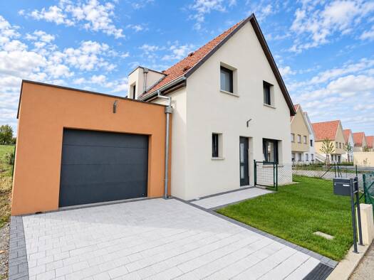 Einfamilienhaus zum Kauf - Erstbezug provisionsfrei 467.000 € 5 Zimmer 112 m² 330 m² Grundstück frei ab sofort Dietwiller 68440