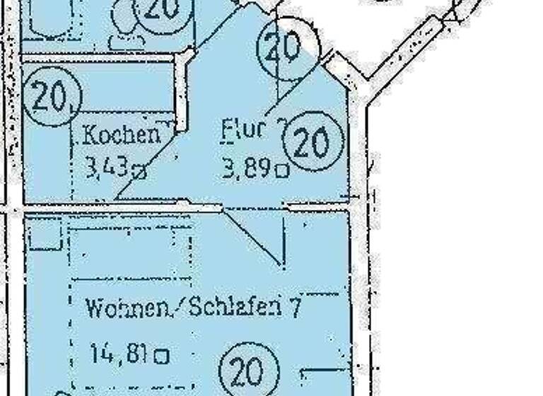 Studio zur Miete 195 € 1 Zimmer 30 m² 4. Geschoss frei ab sofort Lerschstraße 2 Marienthal Zwickau 08060