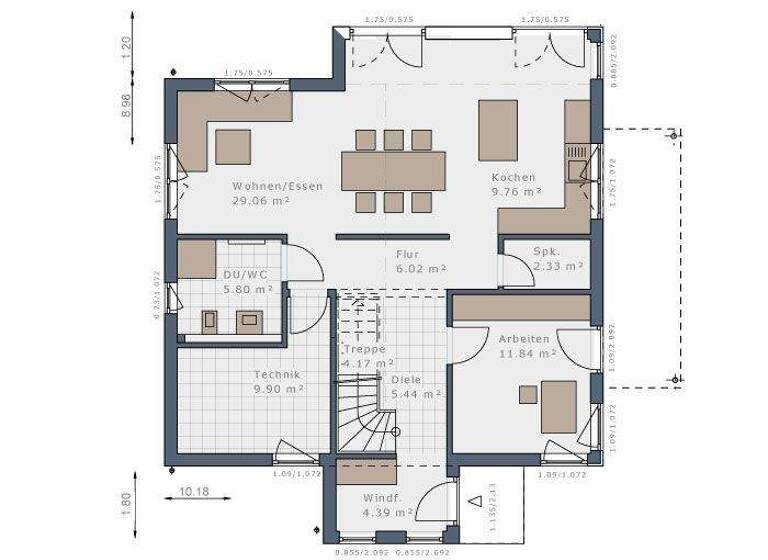 Einfamilienhaus zum Kauf provisionsfrei 646.701 € 5 Zimmer 154 m² 457 m² Grundstück Königschaffhausen Endingen am Kaiserstuhl 79346