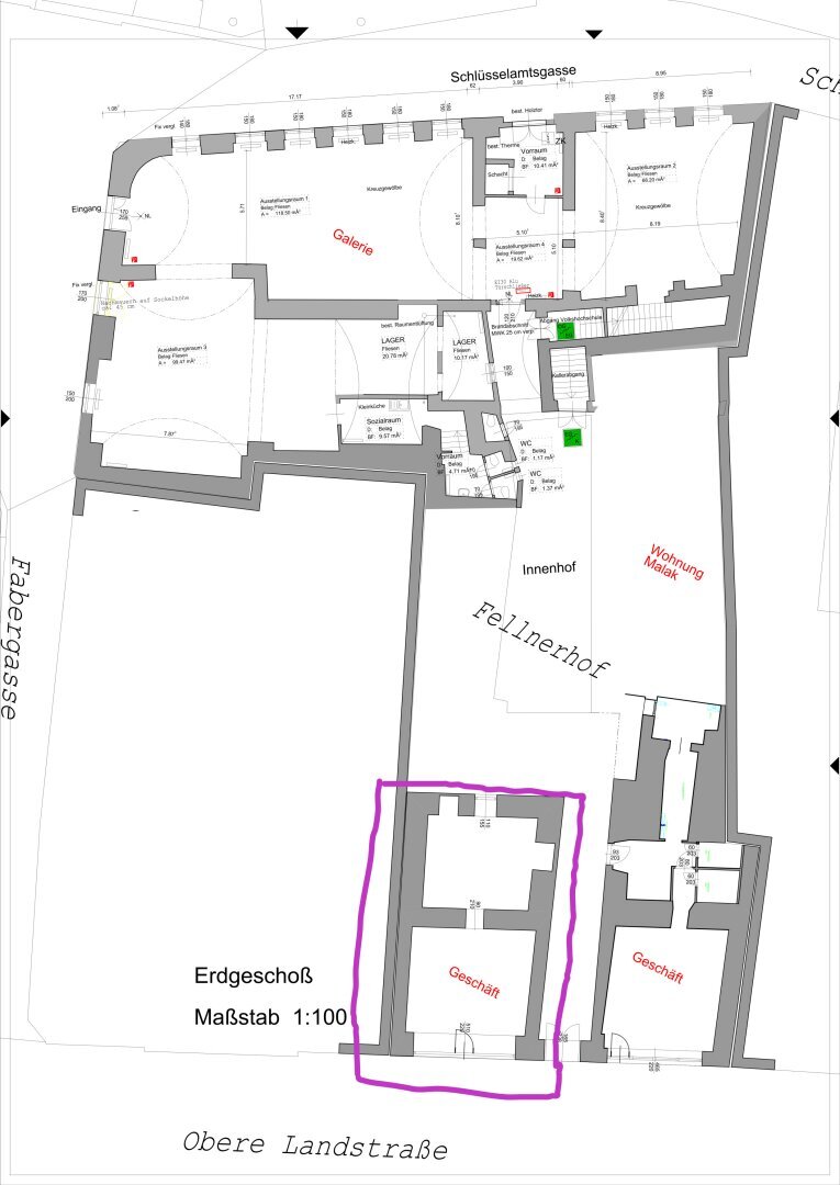 Ladenfläche zur Miete 2.475 € 2 Zimmer Krems an der Donau Krems an der Donau 3500