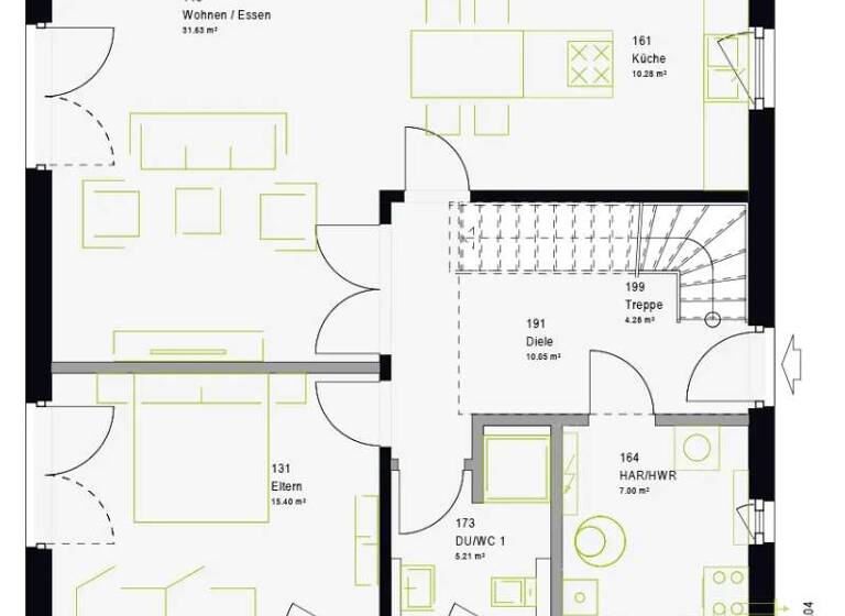 Einfamilienhaus zum Kauf - Neubau provisionsfrei 293.200 € 6 Zimmer 146 m²<br/>Wohnfläche 462 m²<br/>Grundstück Linnich Linnich 52441