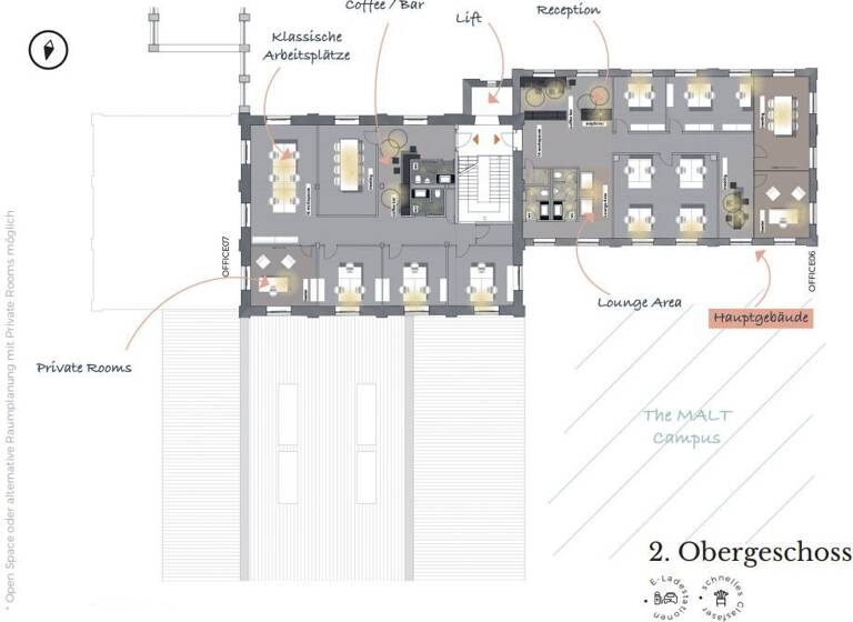 Bürofläche zur Miete 25 € 594 m² Bürofläche teilbar ab 287 m² Allach-Untermenzing München 80997