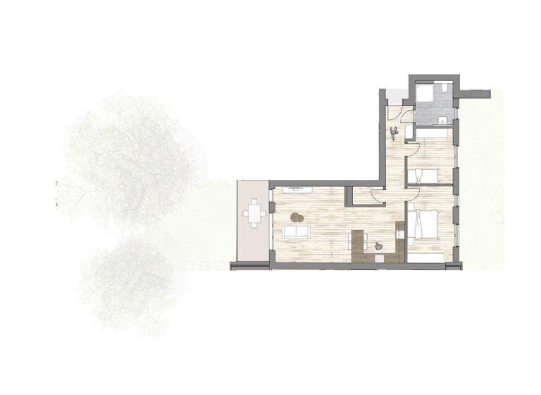 Wohnung zum Kauf - Erstbezug provisionsfrei 419.500 € 3 Zimmer 87 m² 2. Geschoss Windmühlenweg 25 a Soest 59494