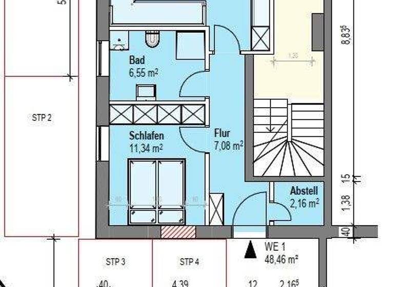 Mehrfamilienhaus zum Kauf 299.000 € 1 Zimmer 180 m² 81 m² Grundstück frei ab sofort Simbach Simbach a.Inn 84359