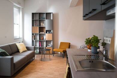 WG-Zimmer zur Miete - Neubau Wohnen auf Zeit 740 € 32,4 m² EG frei ab 01.06.2025 Ponttor Aachen 52072