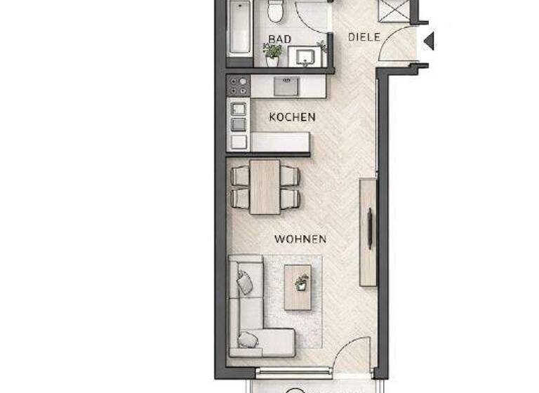 Wohnung zum Kauf 175.000 € 2 Zimmer 53 m² 4. Geschoss Neckarstadt Mannheim 68169