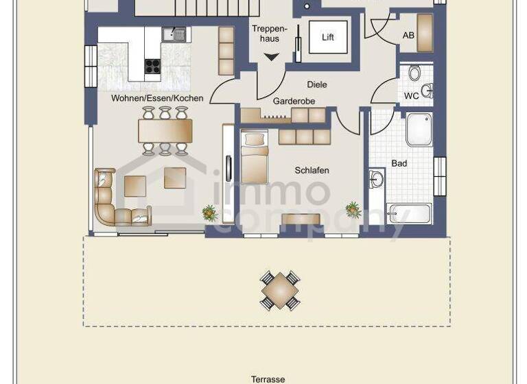 Penthouse zur Miete 2.143 € 3 Zimmer 85,4 m² Koblach 6842