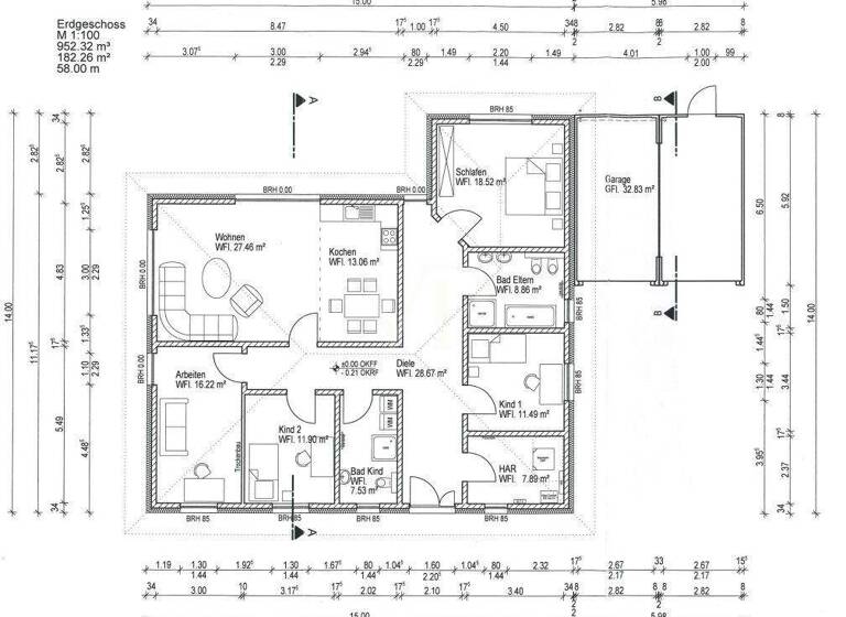 Einfamilienhaus zum Kauf 675.000 € 5 Zimmer 152 m² 1.527 m² Grundstück Lindenberg Ahrensfelde 16356