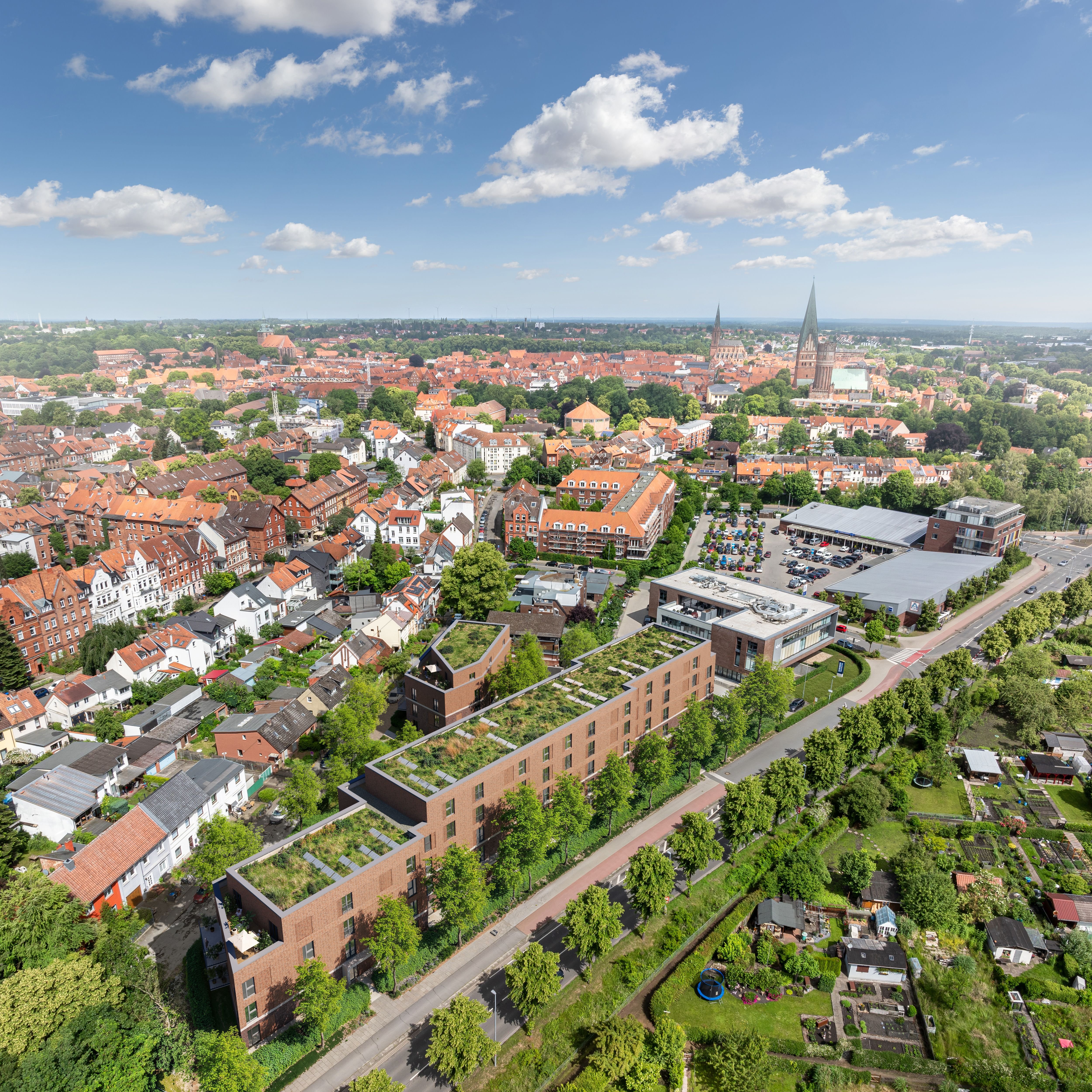 Wohnung zur Miete 2.980 € 3 Zimmer 170,3 m²<br/>Wohnfläche 3.<br/>Geschoss 01.03.2025<br/>Verfügbarkeit Rotenbleicher Weg 67 Rotes Feld Lüneburg 21335