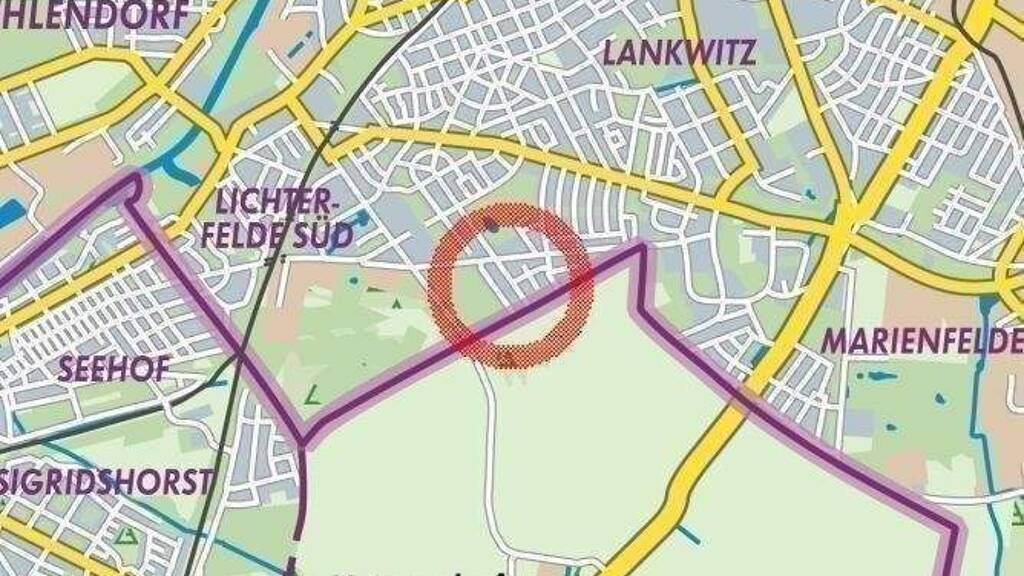 Grundstück zum Kauf 890.000 € 750 m² Grundstück Lichterfelde Berlin 12209